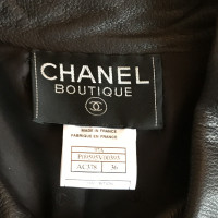 Chanel pelle di daino giacca di pelle