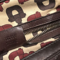Gucci Indy Bag aus Leder in Braun