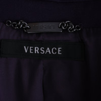 Versace Blazer Wol in Violet