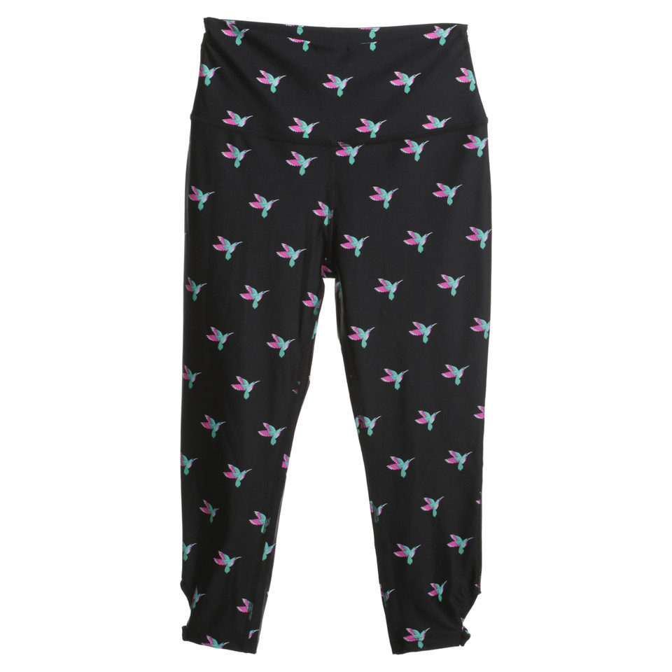 Kate Spade Yoga pants with bird motif