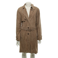 Hugo Boss Trenchcoat gemaakt van leer