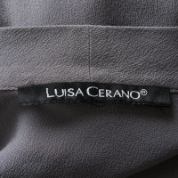 Luisa Cerano Oberteil aus Seide in Grau