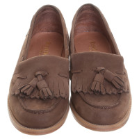 Russell & Bromley Suede slipper in Brown
