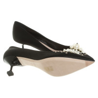 Miu Miu Pumps/Peeptoes in Schwarz