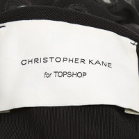 Topshop Christopher Kane for Topshop - Transparentes Kleid in Schwarz