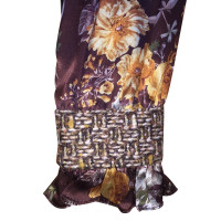 D&G Floral print silk blouse
