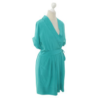 Bcbg Max Azria Silk dress in turquoise