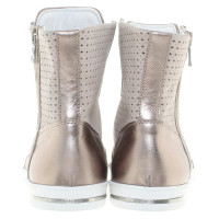 Bogner Hightop sneakers with hole pattern