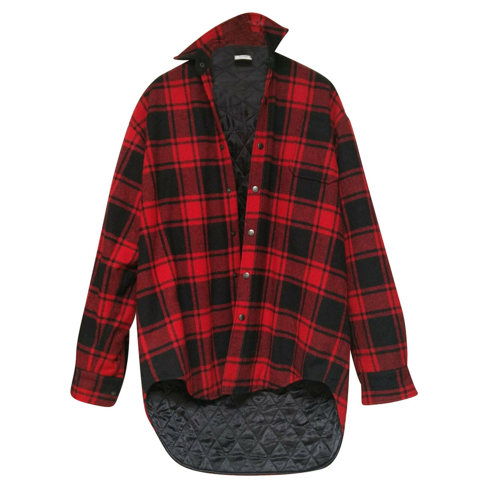 Vetements Jacket/Coat Wool in Red