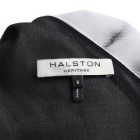 Halston Heritage Jurk in zwart / wit