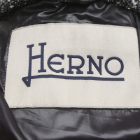 Herno Down coat in black and white