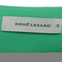 René Lezard Bügelfaltenhose in Grün