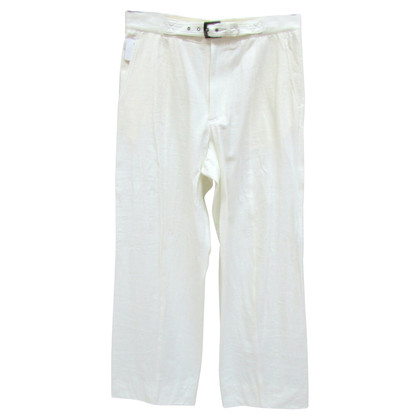 Giorgio Armani Trousers Linen in White