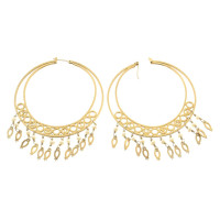 Juicy Couture Hoop earrings with symbols