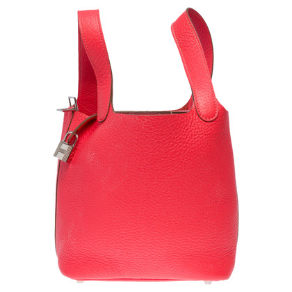 Hermès Picotin Lock PM 18 Leather in Pink