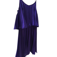 Halston Heritage Kleid aus Seide in Violett