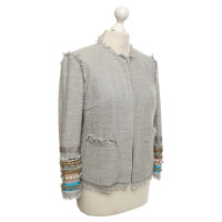 Msgm giacca boucle in grigio