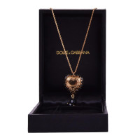 Dolce & Gabbana Heart "Pizzo Nero" necklace