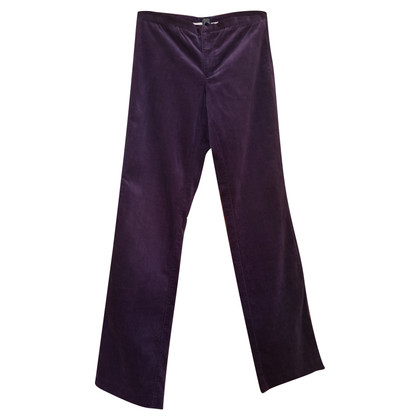 Ralph Lauren Paire de Pantalon en Coton en Violet