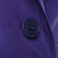 Etro Zijden Blazer in Purple