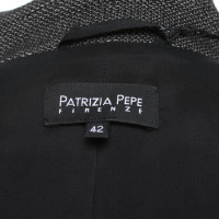 Patrizia Pepe Blazer in zwart / wit