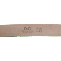 D&G Gürtel mit Muster