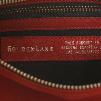 Autres marques Goldenlane - sac à main de daim rouge