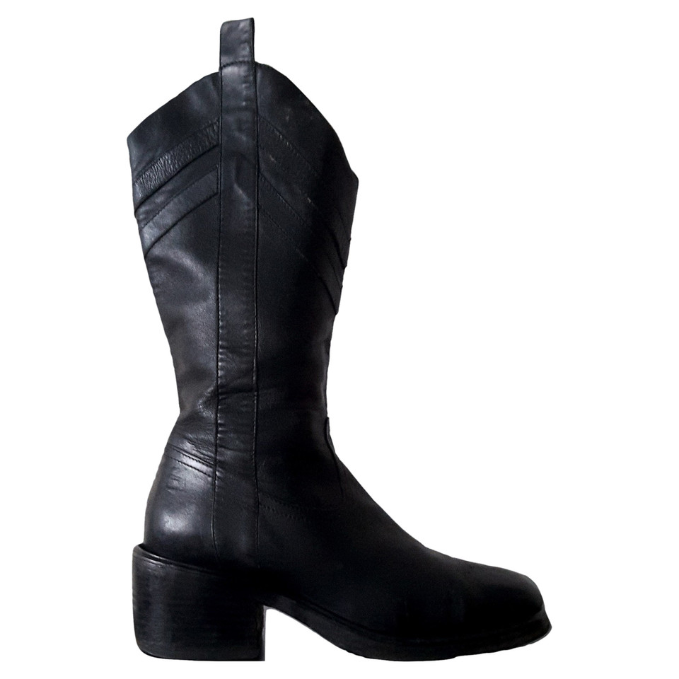 Other Designer Ankle boots Leather in Black