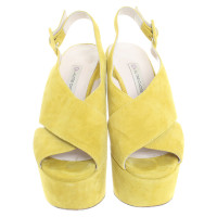 L'autre Chose Sandals in yellow