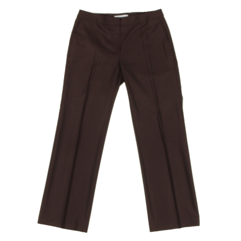 Max Mara Paio di Pantaloni in Marrone