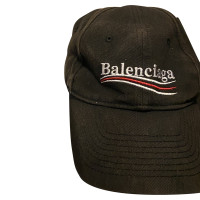 Balenciaga Chapeau/Casquette en Coton en Noir