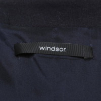 Windsor Blazer en Coton en Bleu