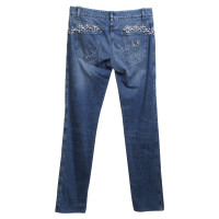 Dolce & Gabbana Jeans mit Kristallsteinen