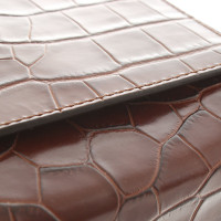 By Far Handbag Leather in Brown