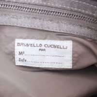 Brunello Cucinelli Handtasche aus Wildleder