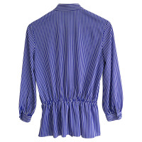 Balenciaga Bluse mit Streifenmuster