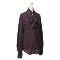 Drykorn Ruffle blouse in paars