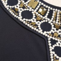 Tory Burch Vestito in Viscosa in Blu