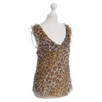 Moschino Cheap And Chic Top con stampa animalier