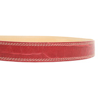 Bogner Belt Leather in Red