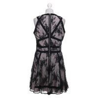 Karen Millen Lace dress in black / nude