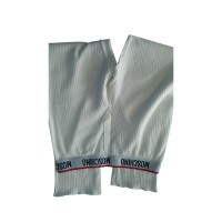 Moschino Hose aus Baumwolle in Weiß