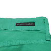 Citizens Of Humanity Jeans aus Baumwolle in Grün