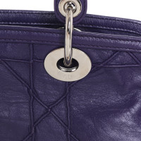 Christian Dior Granville Bag aus Leder in Violett