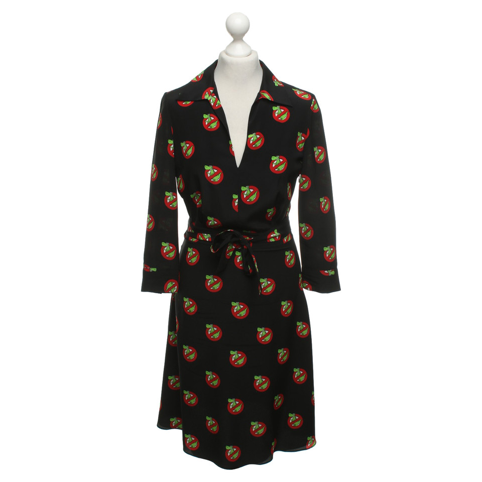 Moschino Cheap And Chic Robe avec motif imprimé