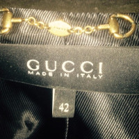 Gucci Manteau de cuir