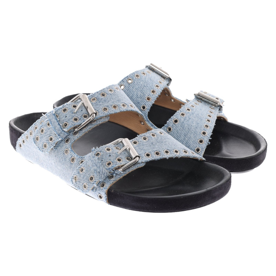 Isabel Marant Sandalen Denim in Blauw