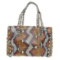 Roberto Cavalli Snake leather handbag