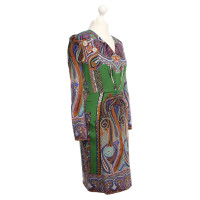 Etro Kleid mit buntem Muster