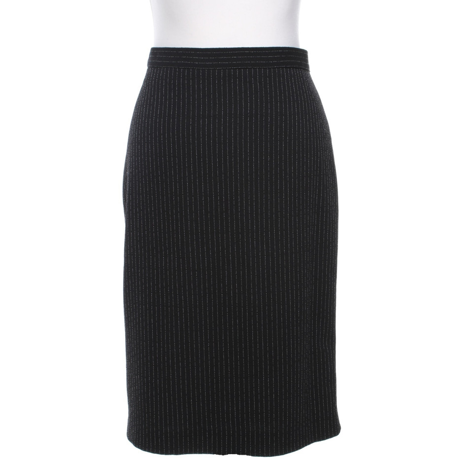 Moschino Pencil skirt with pinstripe pattern